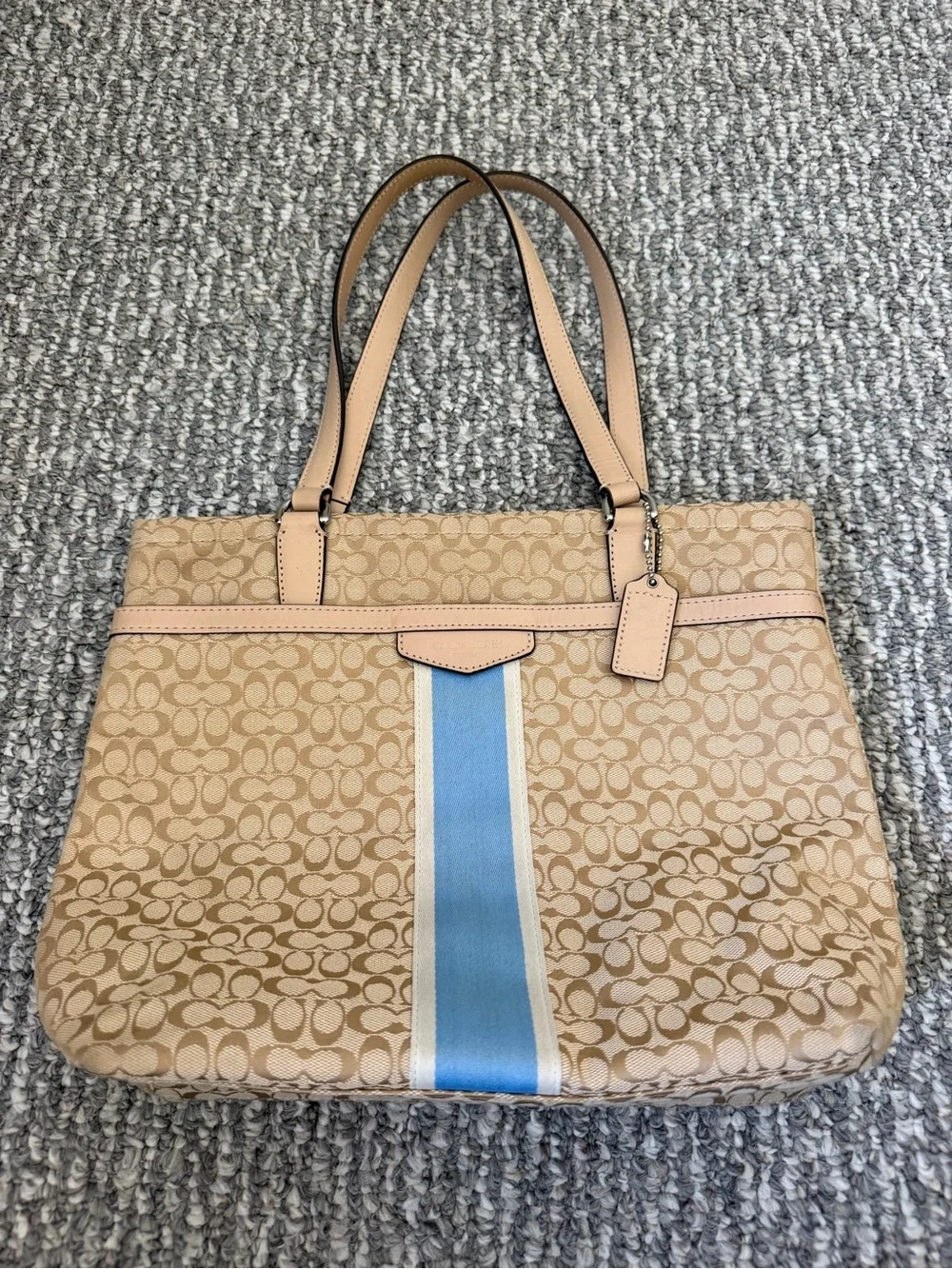 Coach Monogram Tote Bag